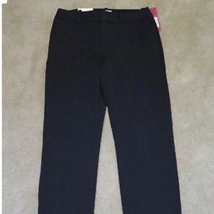 *Navy straight dress pants